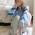 Vintage Style Knitted Sweater Aesthetics Heart Striped Pullovers Sweater For Girls Sweet Long Sleeve Turtleneck Jumper