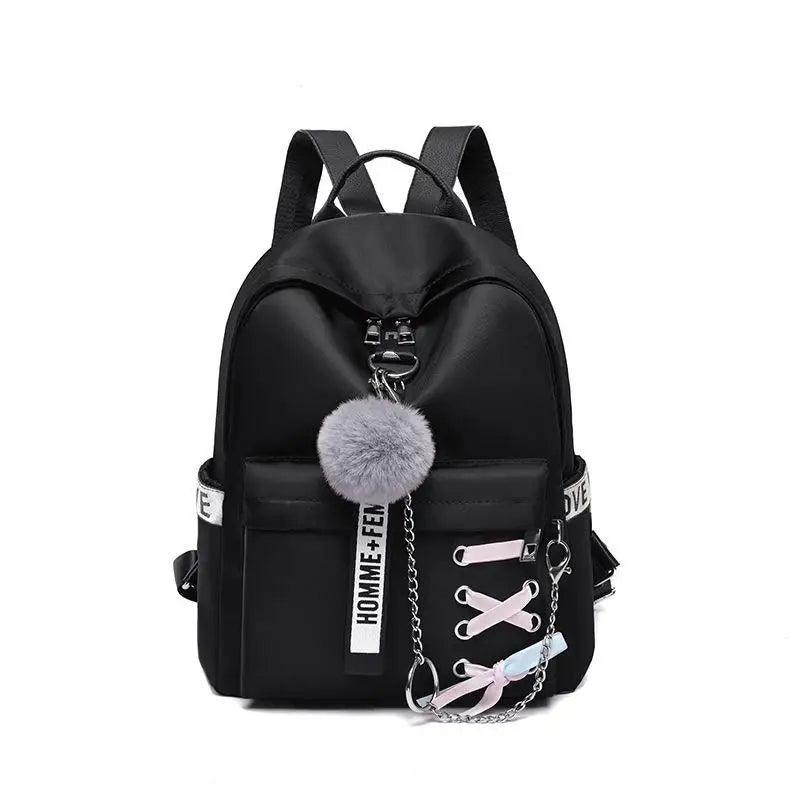 Vintage Style Waterproof Shoulder Backpack For Teenage Girls And Ladies Cute School Bags And Book Bag For Girls