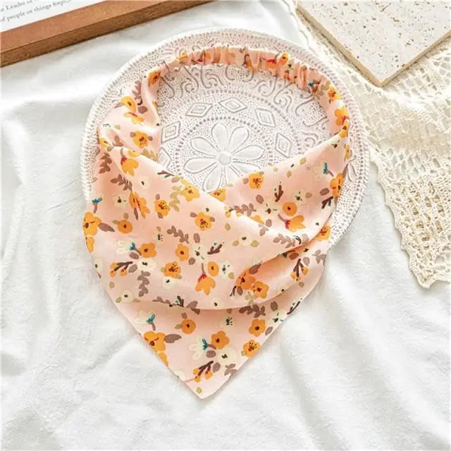 Vintage Style Women’s Bandana Hair Band Scarf Print Paisley Bandanas Headwear Wrist Head Wrap Hair Scarf Headwear