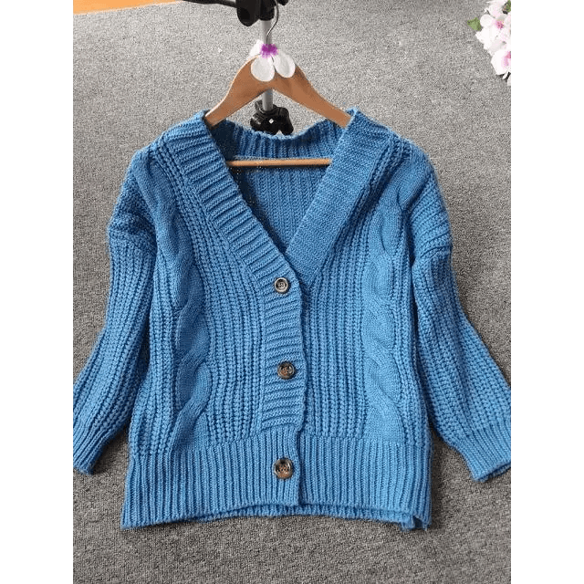 Vintage Warm Sweaters For Women Autumn Knit Sweater Cardigan For Female Casual Long Sleeve Button Knitted Sweaters Coat