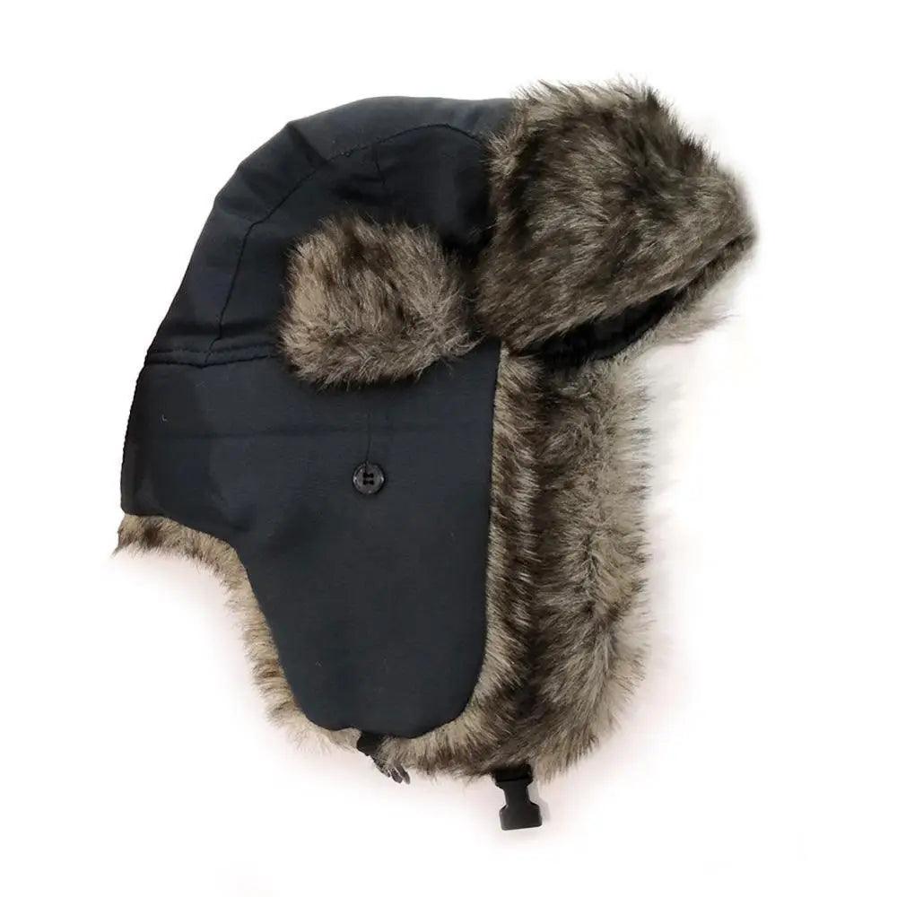 Warm Hat Ear Flaps Cool New Fashion Full Covered Soft And Comfortable Windproof Outdoor Caps For Men - STEVVEX Fashion - 706, caps, caps for men, caps for winter, caps for women, comfortable caps, comfortable hats, earflap cap, earflap hat, full cover caps, fur cap, fur hat, hats, hats for winter, snow caps, snow hats, unisex caps, white cap, white hat, winter caps, winter cover hats, winter hats - Stevvex.com