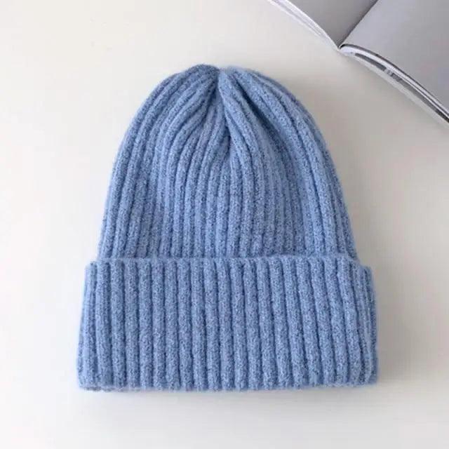 Warm Winter Casual Soft Beanies Cute Unisex Comfortable Knitted Outdoor Autumn Caps For Cold Weathers Thick Colorful Cap For Adults - STEVVEX Fashion - 706, beanies, caps, comfortable beanies, comfortable caps, comfortable hats, hats, knitted beanies, knitted caps, knitted hats, soft beanies, soft caps, stylish beanies, stylish caps, trendy beanies, trendy caps, trendy hats, warm beanies, warm caps, warm hats, winter beanies, winter caps, winter hats - Stevvex.com