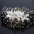 Wedding Crystal Peals Hair Combs Bridal Hair Clips Hair Accessories Handmade Jewelry Headpieces For Bride - 6