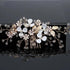 Wedding Crystal Peals Hair Combs Bridal Hair Clips Hair Accessories Handmade Jewelry Headpieces For Bride - 10