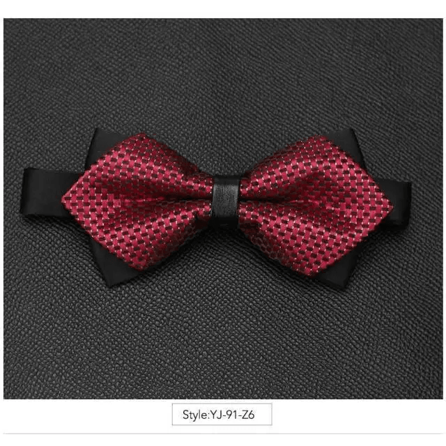 Wedding Men Butterfly Bowtie Formal Bow Ties Beautiful Printed Men Luxury Adjustable Business Bowties - 16