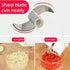 White Mini Multifunctional Kitchen Accessories Vegetable Press Manual Puller Cutting And Stirring Kitchen Gadgets Masher - STEVVEX Kitchen - 740, chopper, Kitchen, Kitchen Accessories, Kitchen Gadget, Kitchen Gadgets, Kitchen Tools, Manual Vegetables Cutting, Multifunctional Kitchen Accessories, portable chopper, Stainless Steel Cutter, Vegetable Cutter, Vegetable Press, Vegetable Tools - Stevvex.com