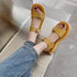 White Womans Sandals Flat Round Sandals Elegant Modern Buckle Strap Comfort Design - ALLURELATION - 502, Beach Sandals, Buckle Strap, Buckle Strap Sandals, Casual Womens Shoes, Classic Women's Sandals, Comfort Sandals, Elegant Sandals, Leather Strap Sandals, Round Sandals, Sandals, Shoes, Short Heels Sandals, Summer Sandals, White Sandals, Women Sandals, Women Shoes, Womens Sandals, Womens Shoes - Stevvex.com