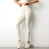 White Women High Waist Yoga Pants Push Up Fitness Leggings Long Pants Women Clothing - STEVVEX Sport - 725, black leggings, colorful leggings, comfortable leggings, fitness leggings, gym leggings, high waist leggings, leggings, long pants, push up leggings, running leggings, women chothing, women leggings, workout leggings, yoga leggings - Stevvex.com