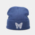 Winter Comfortable Butterfly Warm Caps Soft Elastic Outdoor Elegant Cap For Women And Men Stretchy Cold Weather Caps - STEVVEX Fashion - 706, adjustable caps, autumn beanies, autumn caps, autumn hats, beanie, beanies, beanies for autumn, butterfly beanies, butterfly caps, caps, caps for autumn, comfortable beanies, comfortable caps, comfortable hats, hats, soft caps, soft hats, warm beanie, warm caps, warm hats, winter beanie, winter caps, winter hats - Stevvex.com