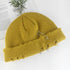 Winter Hat Women Knitted Fashion Warm Thick Hat Autumn Hip Hop Hole Beanies Unisex Basic Cap For Both Men Women Knitted