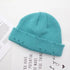 Winter Hat Women Knitted Fashion Warm Thick Hat Autumn Hip Hop Hole Beanies Unisex Basic Cap For Both Men Women Knitted