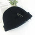 Winter Hat Women Knitted Fashion Warm Thick Hat Autumn Hip Hop Hole Beanies Unisex Basic Cap For Both Men Women Knitted