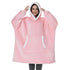 Winter Oversized Wearable Blanket Women Hoodies Sweatshirt TV Blanket With Sleeves Pullover Warm Soft Unisex Hoody Comfortable Sweatshirts For Autumn - STEVVEX Fashion - 722, Blanket With Sleeves Pullover, Clothes, comfortable hoodie, Giant Wearable Blanket, Hoodie, Oversized Blanket, Oversized Hoody, Oversized Wearable Blanket, soft hoodie, TV Blanket, TV Blanket With Sleeves, Warm Hoodie, Wearable Blanket, Winter Warm Hoodies, Women Hoodies, Women Sweatshirt - Stevvex.com