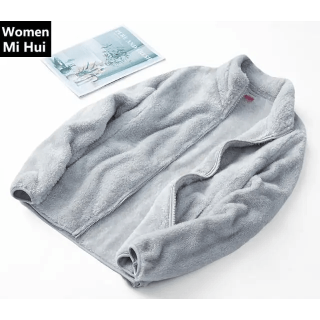 Winter Women's Fleece Jacket Men And Women Outdoor Warmth Padded Zip-Up Plush Sweatshirt Women Pink Hoodie Clothes - Treko - Casual Tracksuit, Cool Fashion, Cool Hoodies, Female Fashion, Girls Hoodies, Hooded sweatshirts, Hoodies, Jacket Hoodies, Loose Hoodies, Luxury Hoodies, Modern Hoodies, New Hoodies, Stylish Hoodies, Woman Fashion Hoodies, Women elegant Hoodies, Women fashion, Women Hoodies- Stevvex.com