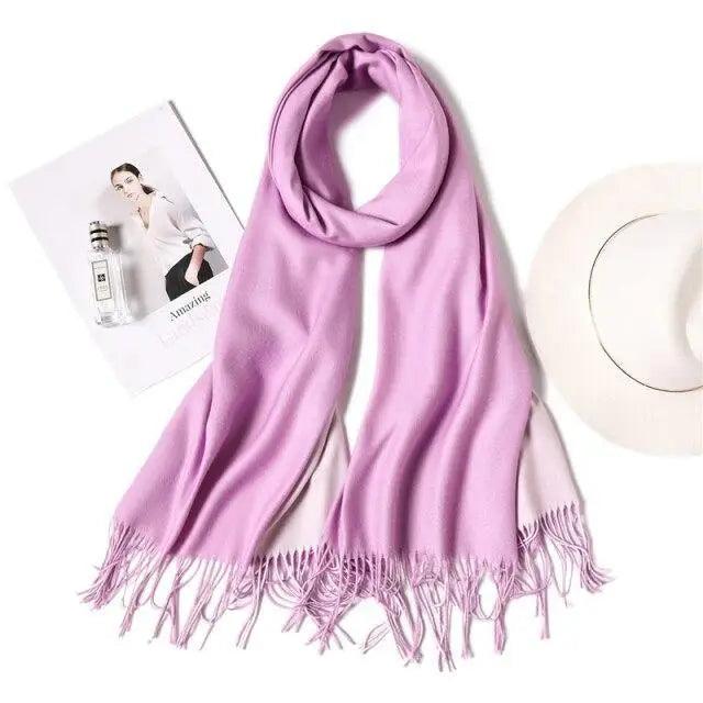 2021 Winter Women Scarf Fashion Solid Soft  Scarves For Lady Shawls Wrap Casual Wear Travel Friendly For Winter - Treko - 2021 trends, beach scarfs, birthday gifts, casual scarfs, fashion 2021, fashion scarfs, fashionable scarfs, new trend 2021, scarfs, scarfs for women, stylish scarfs, travel scarfs, trends 2021, trendy fashionable scarfs, trendy scarfs, trendy scarfs 021, trendy scarfs for women, winter scarfs- Stevvex.com