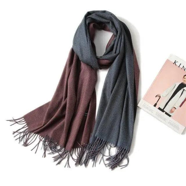 2021 Winter Women Scarf Fashion Solid Soft  Scarves For Lady Shawls Wrap Casual Wear Travel Friendly For Winter - Treko - 2021 trends, beach scarfs, birthday gifts, casual scarfs, fashion 2021, fashion scarfs, fashionable scarfs, new trend 2021, scarfs, scarfs for women, stylish scarfs, travel scarfs, trends 2021, trendy fashionable scarfs, trendy scarfs, trendy scarfs 021, trendy scarfs for women, winter scarfs- Stevvex.com