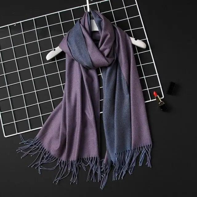 2021 Winter Women Scarf Fashion Solid Soft  Scarves For Lady Shawls Wrap Casual Wear Travel Friendly For Winter - Treko - 2021 trends, beach scarfs, birthday gifts, casual scarfs, fashion 2021, fashion scarfs, fashionable scarfs, new trend 2021, scarfs, scarfs for women, stylish scarfs, travel scarfs, trends 2021, trendy fashionable scarfs, trendy scarfs, trendy scarfs 021, trendy scarfs for women, winter scarfs- Stevvex.com