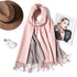 2021 Winter Women Scarf Fashion Solid Soft  Scarves For Lady Shawls Wrap Casual Wear Travel Friendly For Winter - Treko - 2021 trends, beach scarfs, birthday gifts, casual scarfs, fashion 2021, fashion scarfs, fashionable scarfs, new trend 2021, scarfs, scarfs for women, stylish scarfs, travel scarfs, trends 2021, trendy fashionable scarfs, trendy scarfs, trendy scarfs 021, trendy scarfs for women, winter scarfs- Stevvex.com