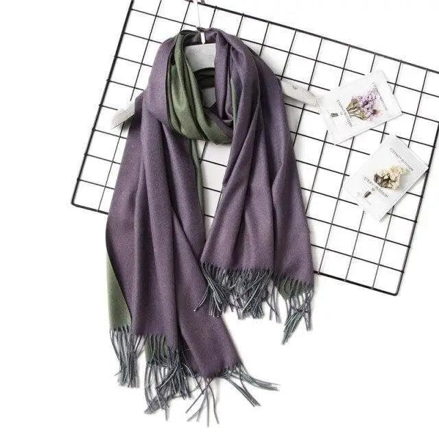 2021 Winter Women Scarf Fashion Solid Soft  Scarves For Lady Shawls Wrap Casual Wear Travel Friendly For Winter - Treko - 2021 trends, beach scarfs, birthday gifts, casual scarfs, fashion 2021, fashion scarfs, fashionable scarfs, new trend 2021, scarfs, scarfs for women, stylish scarfs, travel scarfs, trends 2021, trendy fashionable scarfs, trendy scarfs, trendy scarfs 021, trendy scarfs for women, winter scarfs- Stevvex.com