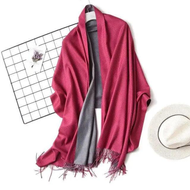 2021 Winter Women Scarf Fashion Solid Soft  Scarves For Lady Shawls Wrap Casual Wear Travel Friendly For Winter - Treko - 2021 trends, beach scarfs, birthday gifts, casual scarfs, fashion 2021, fashion scarfs, fashionable scarfs, new trend 2021, scarfs, scarfs for women, stylish scarfs, travel scarfs, trends 2021, trendy fashionable scarfs, trendy scarfs, trendy scarfs 021, trendy scarfs for women, winter scarfs- Stevvex.com