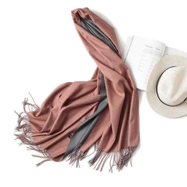 2021 Winter Women Scarf Fashion Solid Soft  Scarves For Lady Shawls Wrap Casual Wear Travel Friendly For Winter - Treko - 2021 trends, beach scarfs, birthday gifts, casual scarfs, fashion 2021, fashion scarfs, fashionable scarfs, new trend 2021, scarfs, scarfs for women, stylish scarfs, travel scarfs, trends 2021, trendy fashionable scarfs, trendy scarfs, trendy scarfs 021, trendy scarfs for women, winter scarfs- Stevvex.com