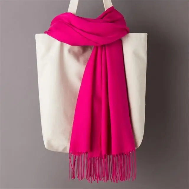 Winter  Women Scarf Female Scarves For  Women Solid Shawl Wraps For Winter Casual Wear Travel Friendly - Treko - 2021 trends, beach scarfs, birthday gifts, casual scarfs, fashion 2021, fashion scarfs, fashionable scarfs, new trend 2021, scarfs, scarfs for women, stylish scarfs, travel scarfs, trends 2021, trendy fashionable scarfs, trendy scarfs, trendy scarfs 021, trendy scarfs for women, winter scarfs- Stevvex.com