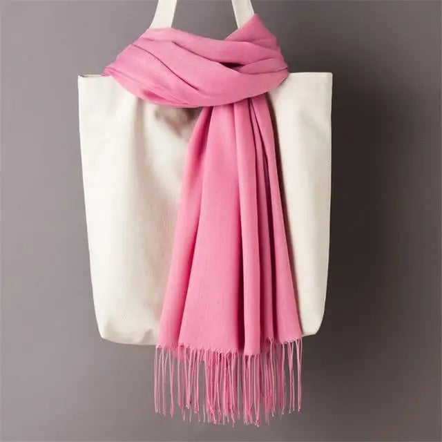 Winter  Women Scarf Female Scarves For  Women Solid Shawl Wraps For Winter Casual Wear Travel Friendly - Treko - 2021 trends, beach scarfs, birthday gifts, casual scarfs, fashion 2021, fashion scarfs, fashionable scarfs, new trend 2021, scarfs, scarfs for women, stylish scarfs, travel scarfs, trends 2021, trendy fashionable scarfs, trendy scarfs, trendy scarfs 021, trendy scarfs for women, winter scarfs- Stevvex.com