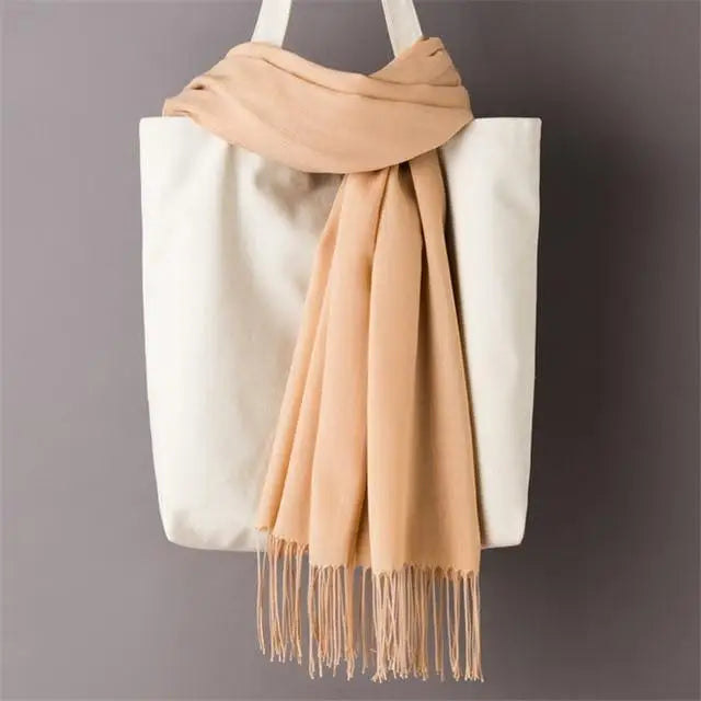 Winter  Women Scarf Female Scarves For  Women Solid Shawl Wraps For Winter Casual Wear Travel Friendly - Treko - 2021 trends, beach scarfs, birthday gifts, casual scarfs, fashion 2021, fashion scarfs, fashionable scarfs, new trend 2021, scarfs, scarfs for women, stylish scarfs, travel scarfs, trends 2021, trendy fashionable scarfs, trendy scarfs, trendy scarfs 021, trendy scarfs for women, winter scarfs- Stevvex.com