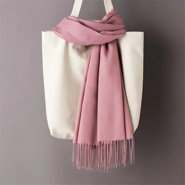 Winter  Women Scarf Female Scarves For  Women Solid Shawl Wraps For Winter Casual Wear Travel Friendly - Treko - 2021 trends, beach scarfs, birthday gifts, casual scarfs, fashion 2021, fashion scarfs, fashionable scarfs, new trend 2021, scarfs, scarfs for women, stylish scarfs, travel scarfs, trends 2021, trendy fashionable scarfs, trendy scarfs, trendy scarfs 021, trendy scarfs for women, winter scarfs- Stevvex.com