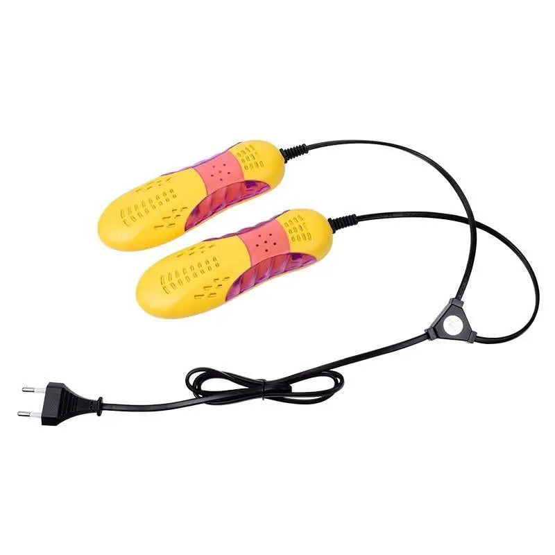 Winter Yellow Shoe Dryer Lightweight Portable Shoe Warmer Machine Heater Household Essential For Autumn - STEVVEX Gadgets - 739, autumn shoe dryer, Fast Shoe Dryer, Light Shoe Dryer, Shoe Dryer, Shoe warmer, Shoes Dryer, winter Shoe Dryer, Yellow Shoe Dryer, yellow shoe warmer - Stevvex.com