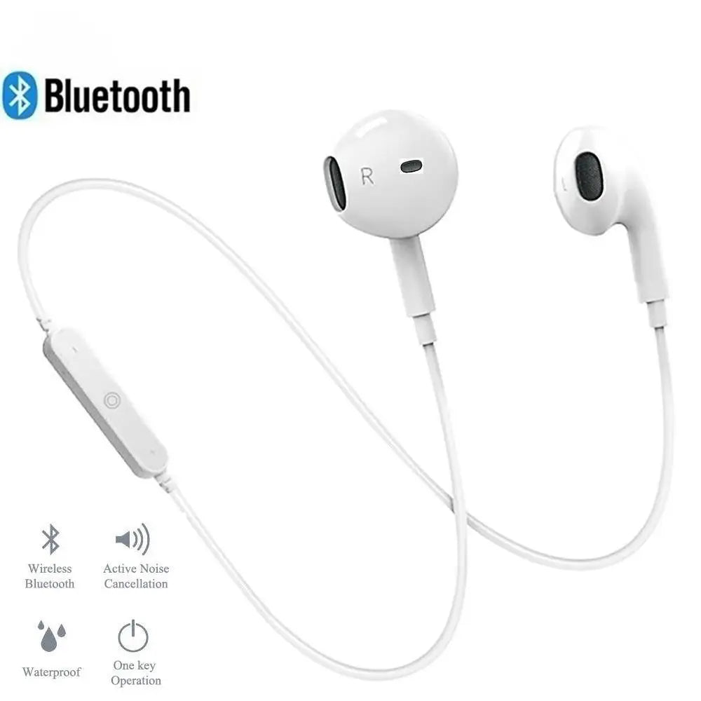 Wireless Bluetooth Earphones Noise Cancelling Headset Neckband life Sport stereo In-Ear With Microphone for Cell Phones - STEVVEX Headphones - Bluetooth Headphone, Driving Headphone, Game Headphone, Gym Headphone, Headphone, Sports Headphone, Wireless Headphone - Stevvex.com