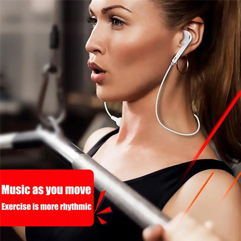 Wireless Bluetooth Earphones Noise Cancelling Headset Neckband life Sport stereo In-Ear With Microphone for Cell Phones - STEVVEX Headphones - Bluetooth Headphone, Driving Headphone, Game Headphone, Gym Headphone, Headphone, Sports Headphone, Wireless Headphone - Stevvex.com