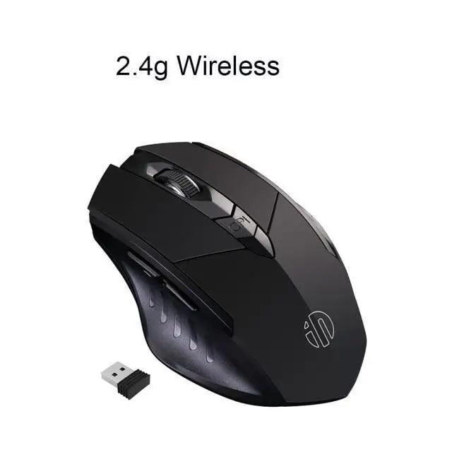 Wireless Design 2.4 GHz Ergonomic Mouse 1600 DPI USB Optical Bluetooth - Compatible Mouse Computer Gaming Mouse - Cool