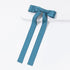 Women Cute Bowknot Big Hair Bow With Long Tassel Ribbon Charming Hair Clips Elegant Hairpin Design Hair Accessories