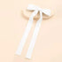 Women Cute Bowknot Big Hair Bow With Long Tassel Ribbon Charming Hair Clips Elegant Hairpin Design Hair Accessories