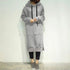 Women Loose Long Hoodie Casual Solid Color Hooded Sweatshirts Student's Autumn Winter Baggy Pullover Oversized Sweatshirt Dress - STEVVEX Fashion - 722, Autumn Hoodie, baggy hoodie, casual clothes, clothes, Hoodie, long hoodie, loose long hoodie, Oversized Hoodie, Pullover, sweatshirt, Sweatshirt Dress, Winter Hoodie, women clothes, women hoodie - Stevvex.com