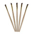 Women Makeup Brush 5Pcs Professional Black Eyebrow Inclined Flat Angled Brush Makeup Tool Wooden Pole Eyeliner