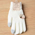 Women New Wool Knitted Gloves Winter Warm Thick Touch Screen Gloves Solid Mittens For Women For Winter 2021 - Treko - 2021 trends, birthday gifts, breathable gloves, comfortable gloves, fashion 2021, fashionable gloves, new trend 2021, stylish gloves, trends 2021, trendy gloves, winter gloves- Stevvex.com