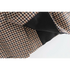 Women’s Fashionable Office Wear Double Breasted Plaid Blazer Coat Vintage Long Sleeve Pockets Female Outerwear Chic