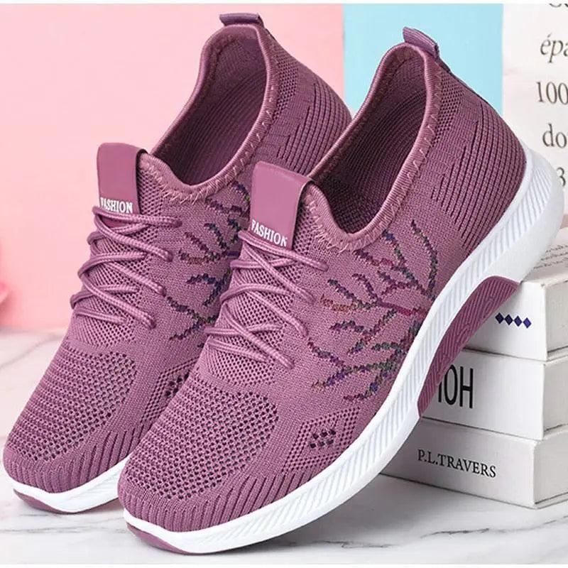 Women's Mesh Breathable Sneakers Casual Spring Elegant Soft Luxury Style Women Sneakers - ALLURELATION - 502, Breathable Sneakers, Elegant Sneakers, Luxury Sneakers, Mens Sneakers, Modern Sneakers, Sneakers, Sport Sneakers, Sport Women Sneakers, Strong Sneakers, Stylish Sneakers, Summer Sneakers, Women Sneakers, Womens Sneakers - Stevvex.com