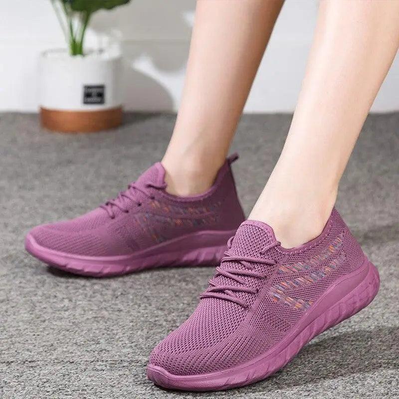 Women's Mesh Breathable Sneakers Casual Spring Elegant Soft Luxury Style Women Sneakers - ALLURELATION - 502, Breathable Sneakers, Elegant Sneakers, Luxury Sneakers, Mens Sneakers, Modern Sneakers, Sneakers, Sport Sneakers, Sport Women Sneakers, Strong Sneakers, Stylish Sneakers, Summer Sneakers, Women Sneakers, Womens Sneakers - Stevvex.com