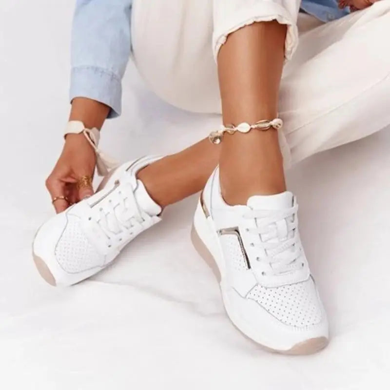 Women's Shake Sneakers Fashion Sport Comfortable Non Slip Strong Sneakers - ALLURELATION - 502, Elegant Sneakers, Luxury Sneakers, Sneakers, Sport Sneakers, Sport Women Sneakers, Strong Sneakers, Stylish Sneakers, Summer Sneakers, Water Sneakers, Women Sneakers, Womens Sneakers - Stevvex.com