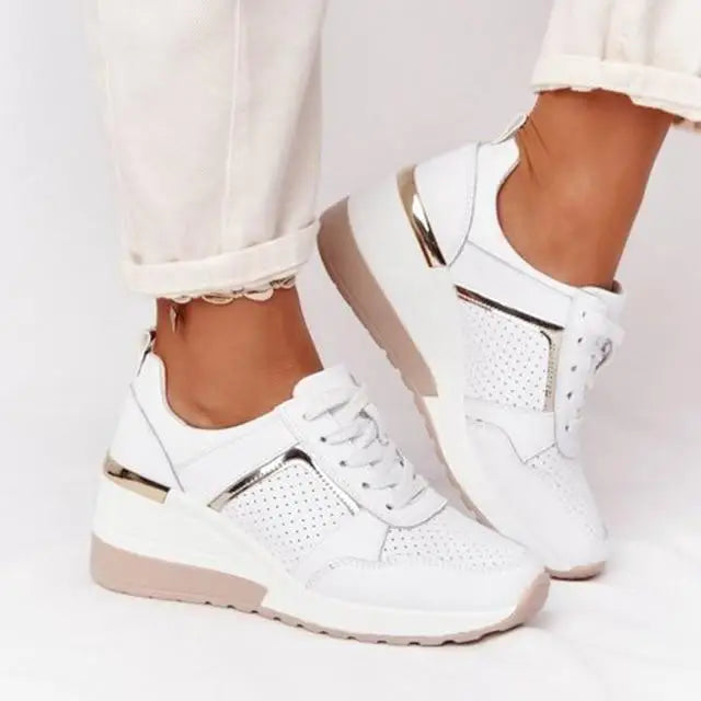 Women's Shake Sneakers Fashion Sport Comfortable Non Slip Strong Sneakers - ALLURELATION - 502, Elegant Sneakers, Luxury Sneakers, Sneakers, Sport Sneakers, Sport Women Sneakers, Strong Sneakers, Stylish Sneakers, Summer Sneakers, Water Sneakers, Women Sneakers, Womens Sneakers - Stevvex.com