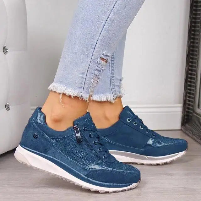 Women's Shake Sneakers Fashion Sport Comfortable Non Slip Strong Sneakers - ALLURELATION - 502, Elegant Sneakers, Luxury Sneakers, Sneakers, Sport Sneakers, Sport Women Sneakers, Strong Sneakers, Stylish Sneakers, Summer Sneakers, Water Sneakers, Women Sneakers, Womens Sneakers - Stevvex.com