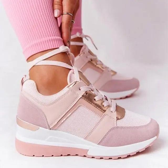 Women's Shake Sneakers Fashion Sport Comfortable Non Slip Strong Sneakers - ALLURELATION - 502, Elegant Sneakers, Luxury Sneakers, Sneakers, Sport Sneakers, Sport Women Sneakers, Strong Sneakers, Stylish Sneakers, Summer Sneakers, Water Sneakers, Women Sneakers, Womens Sneakers - Stevvex.com