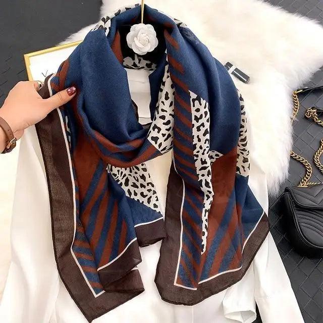 2021 Women Scarf Leopard Print Cotton Large Size Scarfs For Winter Shawls Winter Warm Casual Wear For Women - Treko - 2021 trends, beach scarfs, birthday gifts, casual scarfs, fashion 2021, fashion scarfs, fashionable scarfs, new trend 2021, scarfs, scarfs for women, stylish scarfs, travel scarfs, trends 2021, trendy fashionable scarfs, trendy scarfs, trendy scarfs 021, trendy scarfs for women, winter scarfs- Stevvex.com