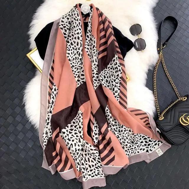 2021 Women Scarf Leopard Print Cotton Large Size Scarfs For Winter Shawls Winter Warm Casual Wear For Women - Treko - 2021 trends, beach scarfs, birthday gifts, casual scarfs, fashion 2021, fashion scarfs, fashionable scarfs, new trend 2021, scarfs, scarfs for women, stylish scarfs, travel scarfs, trends 2021, trendy fashionable scarfs, trendy scarfs, trendy scarfs 021, trendy scarfs for women, winter scarfs- Stevvex.com