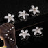 Women Shiny Flower Single Spiral Hairpin Modern Hair Pin Clip Beautiful 5 Hairpins For Ladies - STIL6587GBGUU