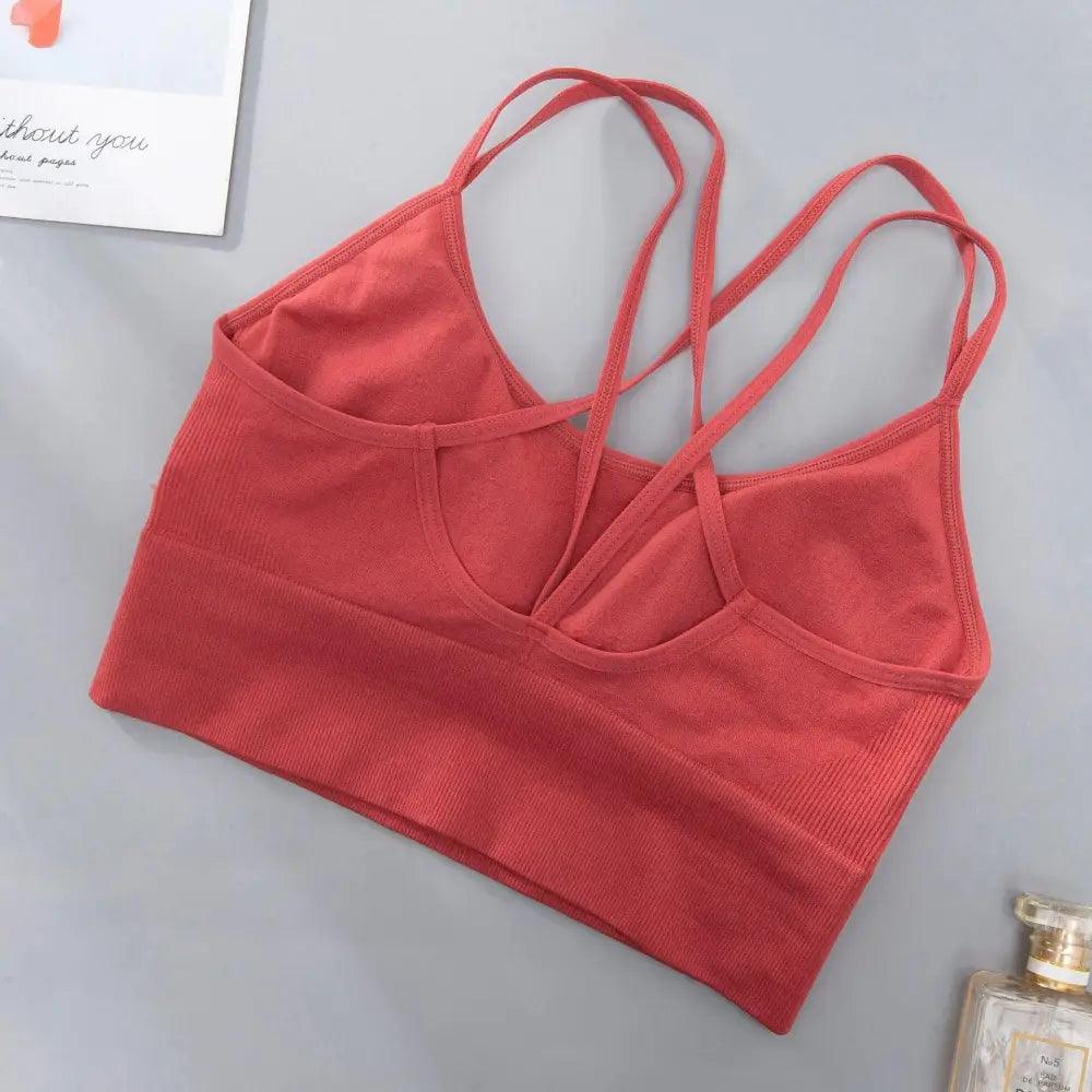 Women Sports Bra Sexy Brathable Sports Top Yoga Bra Push Up Top Female Gym Fitness Sports Underwear Female Seamless bra - ALLURELATION - 570, attractive Bra, Back Strips Bra, Beauty Back Bra, Best Fit Bra, Best Selling ladies Undergarments, Bra, Bra for Girls, Bra For Ladies, Bra for Women, Brassiere, Breathable Bra, Elegance Undergarments, Gift Bras, Hot Sale Bra, Luxury Bra, Modern Body Fit Bra, Push Up Bras, Seamless Bra, Sporta Bra, Stylish Hot Look Bra, Vintage Style Bra, Yoga Fit Top - Stevvex.com