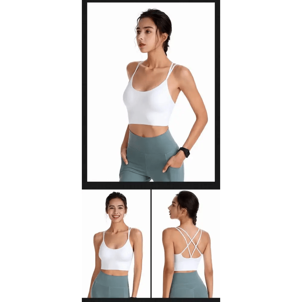 Women Sports Bra Sexy Brathable Sports Top Yoga Bra Push Up Top Female Gym Fitness Sports Underwear Female Seamless bra - ALLURELATION - 570, attractive Bra, Back Strips Bra, Beauty Back Bra, Best Fit Bra, Best Selling ladies Undergarments, Bra, Bra for Girls, Bra For Ladies, Bra for Women, Brassiere, Breathable Bra, Elegance Undergarments, Gift Bras, Hot Sale Bra, Luxury Bra, Modern Body Fit Bra, Push Up Bras, Seamless Bra, Sporta Bra, Stylish Hot Look Bra, Vintage Style Bra, Yoga Fit Top - Stevvex.com